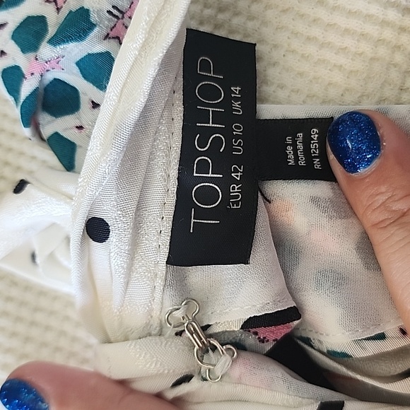 Topshop halter midi dress 10 - Picture 4 of 8